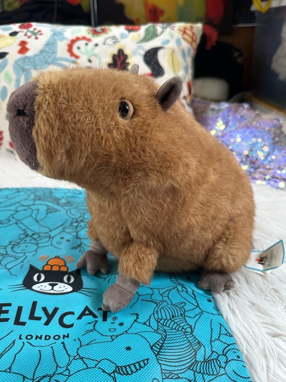 Jellycat • Clyde the Capybara Cuddly Plush Toy